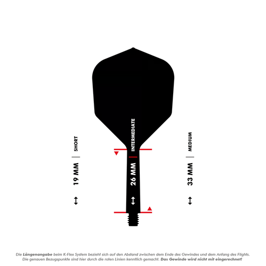 Target K-Flex Nathan Aspinall No2 Standard Flight-Shaft-System