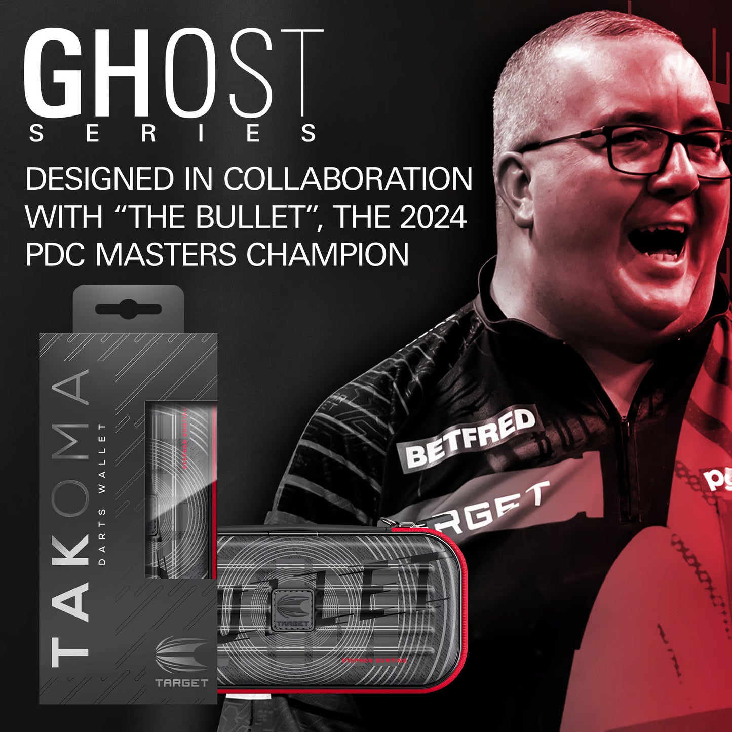 Takoma Ghost Series Stephen Bunting Dartcase