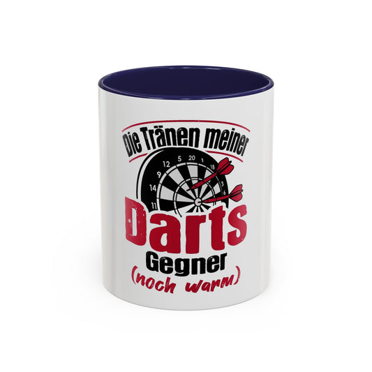Darts Kaffee Tasse – "Die Tränen meiner Darts Gegner (noch warm)"
