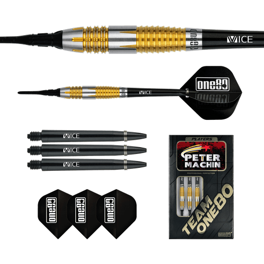 ONE80 Peter Machin Signature Dart V2 Softip 18g