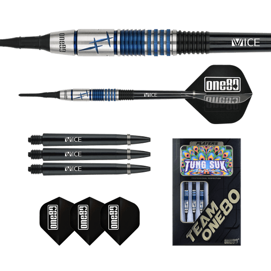 ONE80Tung Suk Softip 19g (Black/Blue)