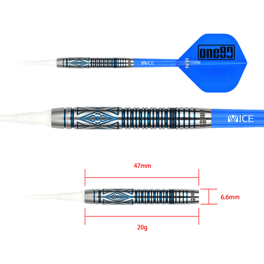 One80 RJ Escaros Signature Dart Softip 20g
