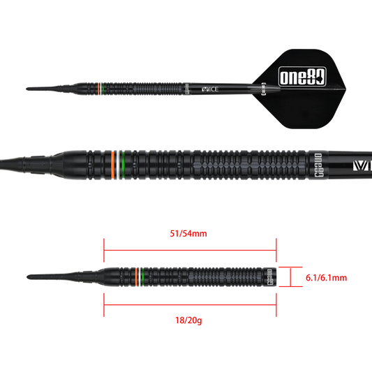 One80 Mahi Bosmia Dart Signature Dart Softip