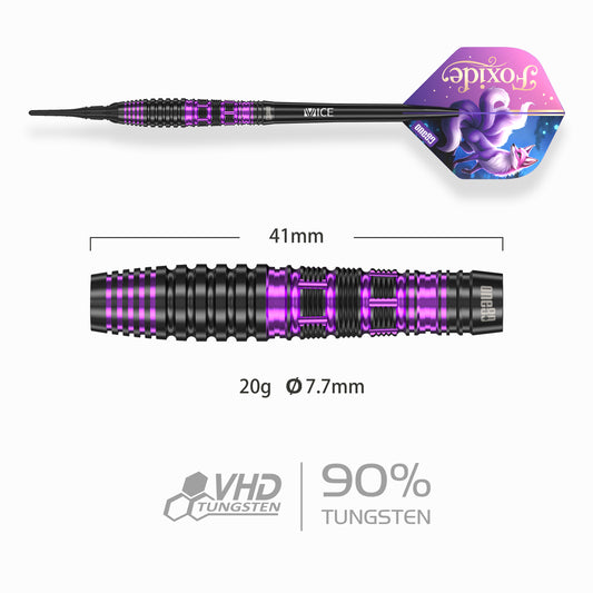 One80 Foxide F2 20g Softdarts