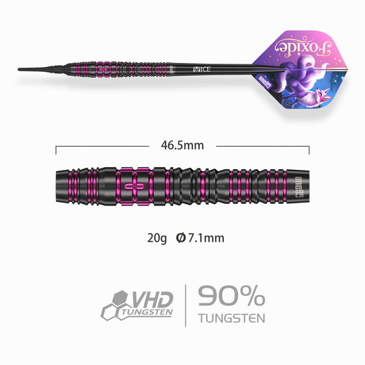 One80 Foxide F4 20g Softdarts