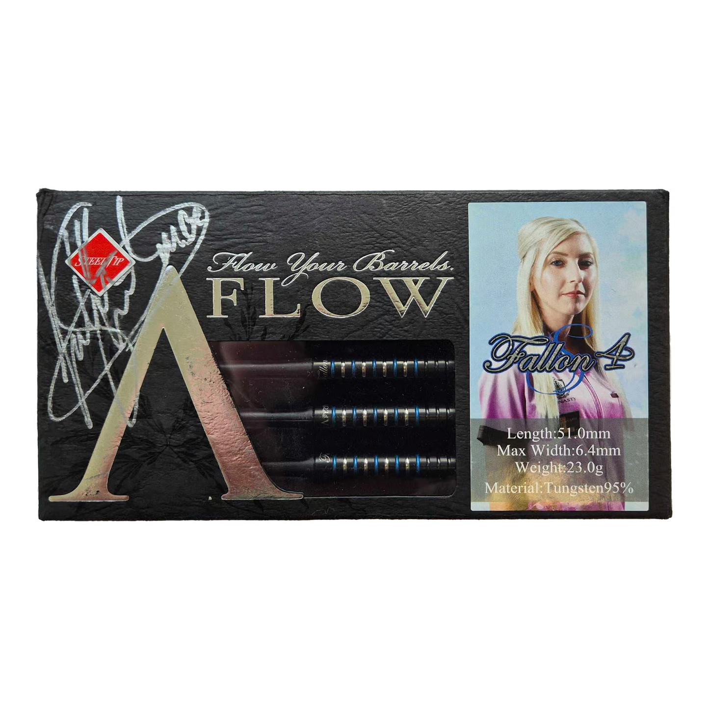 Dynasty Fallon Sherrock 4 S AFlow BK Steeldarts - Mit Autogramm - 23g