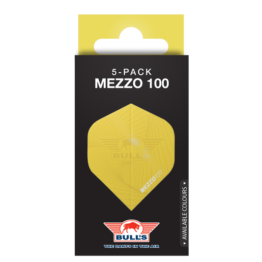 Bull's Mezzo 100 Micron No.2 Flights im 5er-Pack