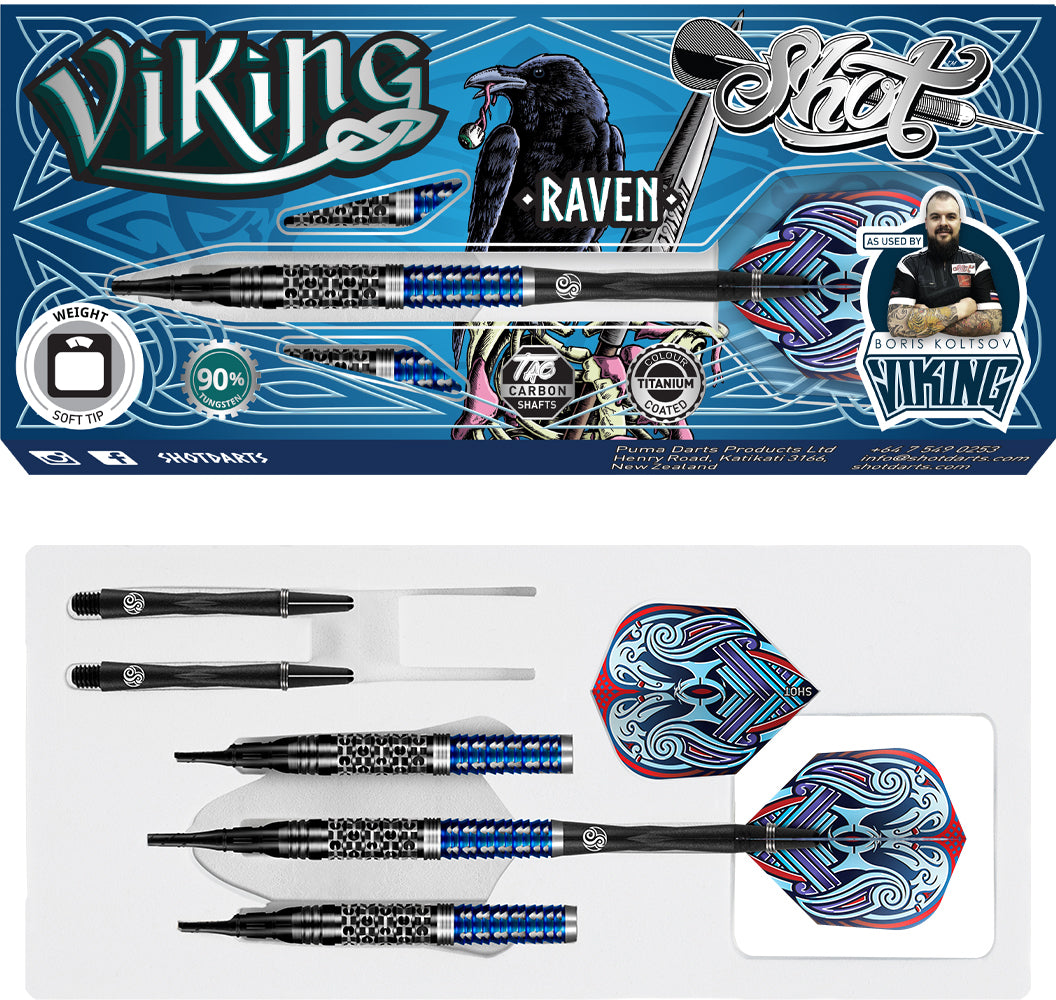 Shot Viking Raven Softdarts