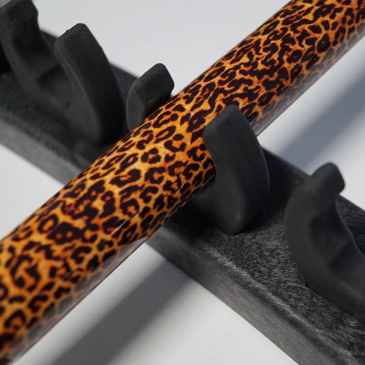 Wandhalter Fiberglas 6 Queue schwarz