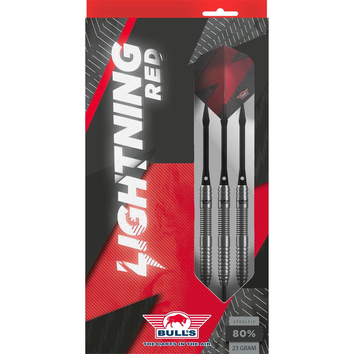 Bull's Lightning Red Steeldarts