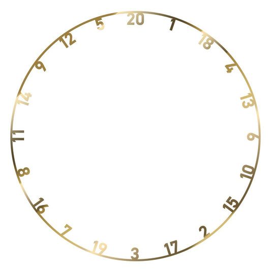 Bull's Metallnummernring-Set | 3-teilig