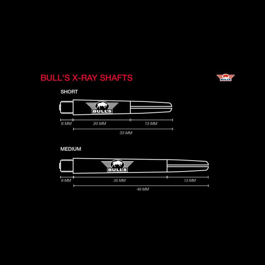 Bull's X-Ray Shafts mit Ring