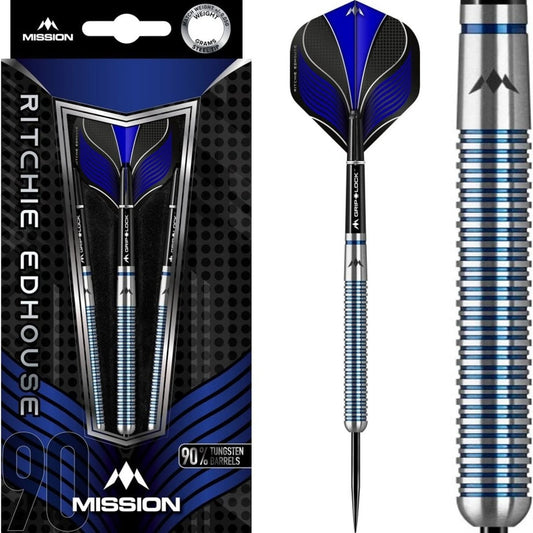Mission Ritchie Edhouse Blue PVD Steeldarts
