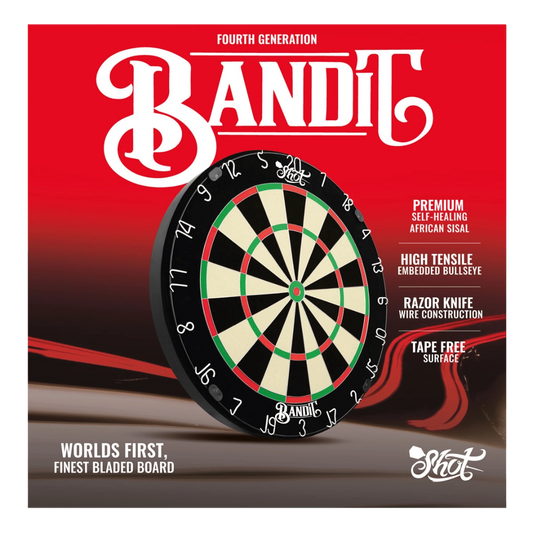 Shot Bandit Professional Dartboard