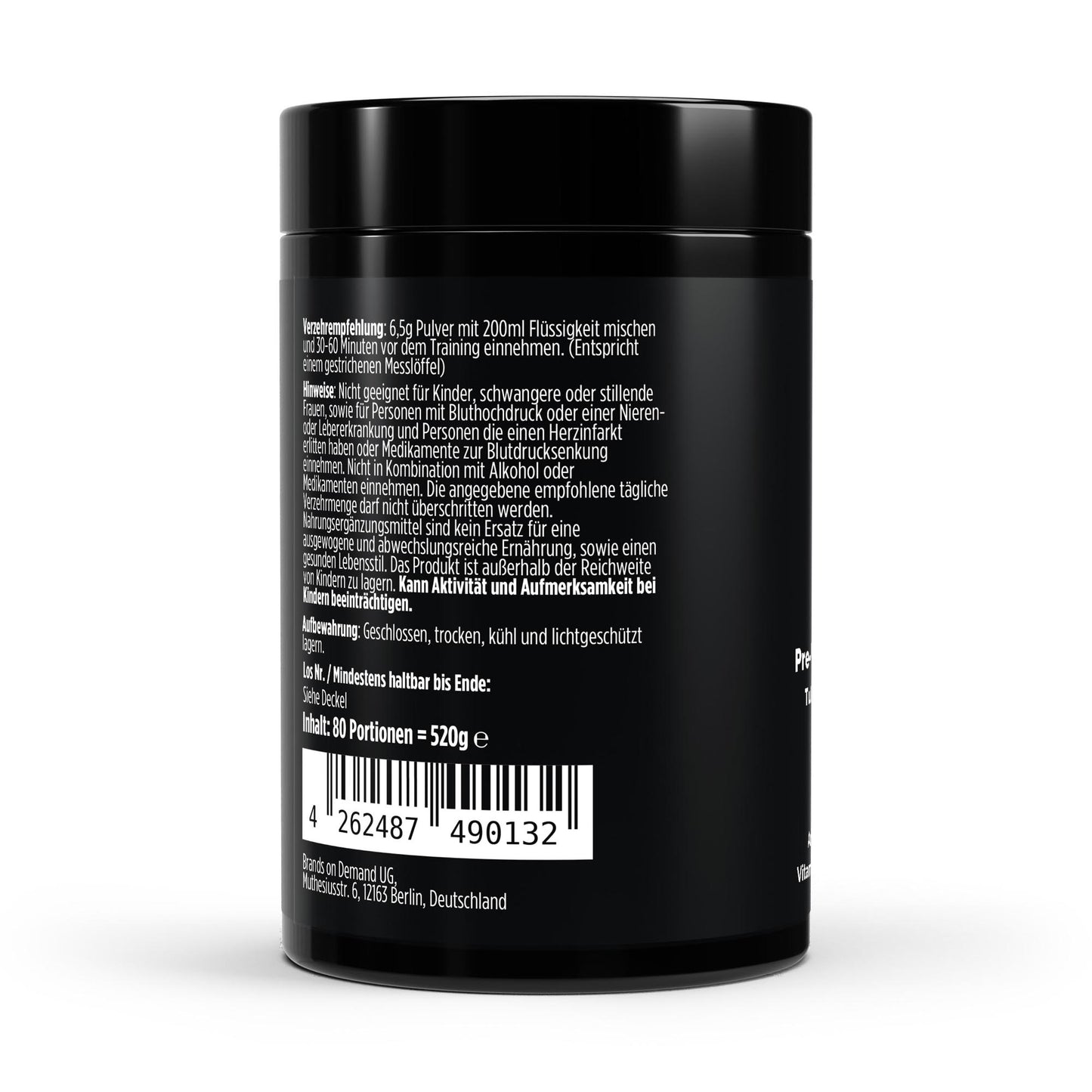 Pre-Workout Booster Tutti Frutti - 520g