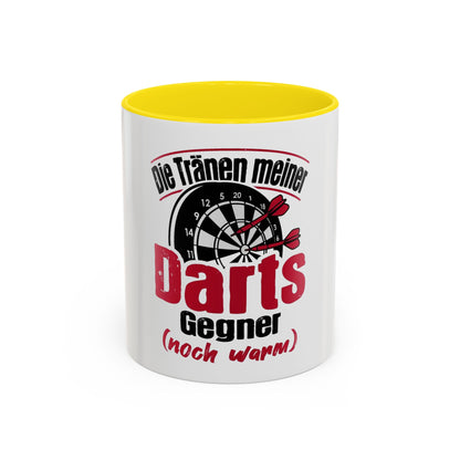 Darts Kaffee Tasse – "Die Tränen meiner Darts Gegner (noch warm)"