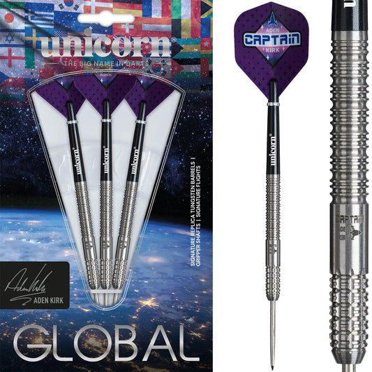 Unicorn Contender Aden Kirk Steel Dart
