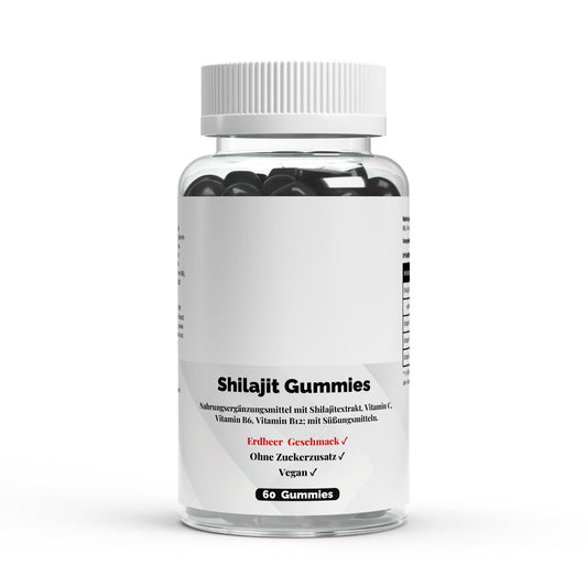 Shilajit Gummies + Vitamin C,B6, B12 - 60 Stk.