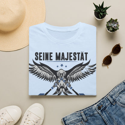 T-Shirt — 'Seine Majestät' Darts Player Tee (German)