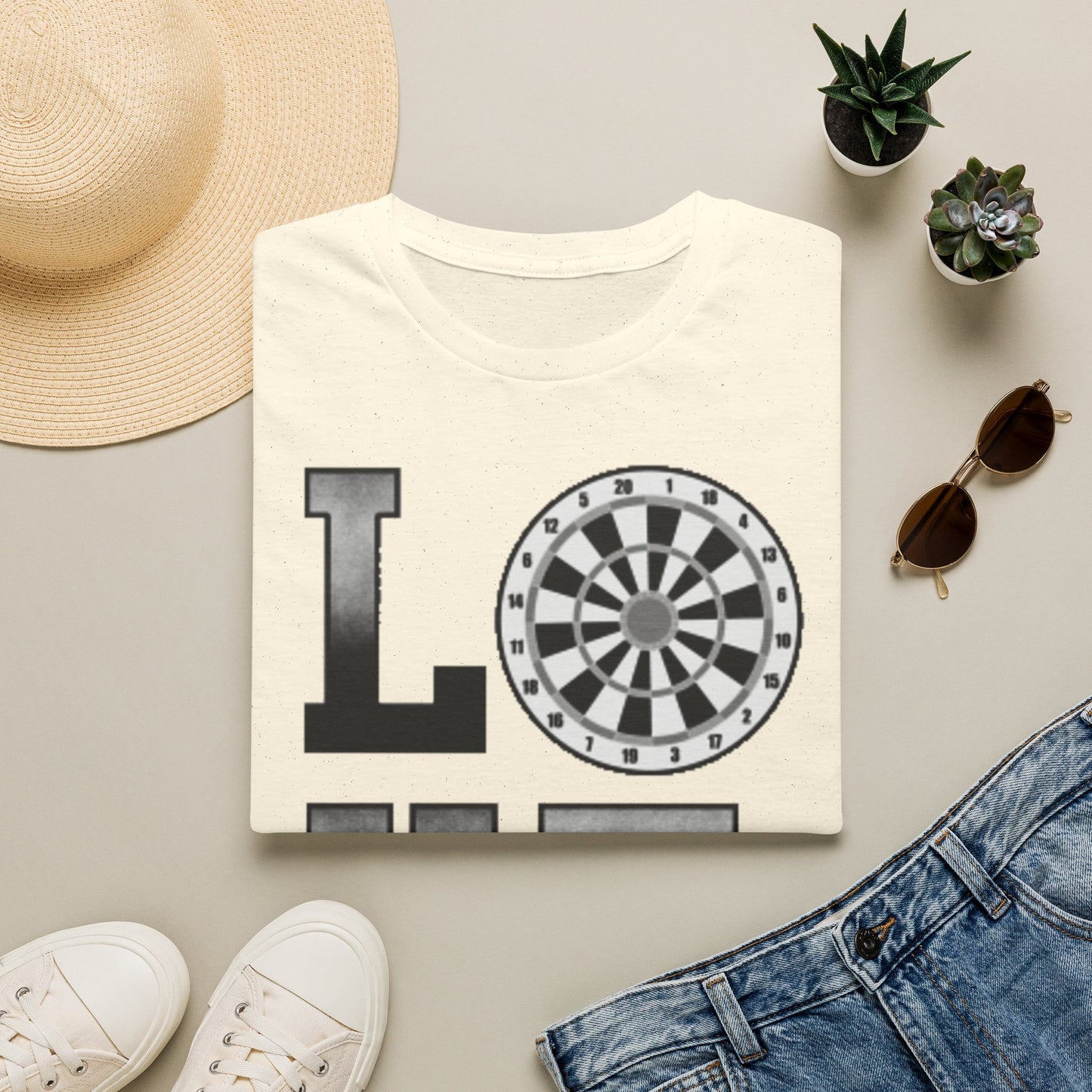 Darts Love T-Shirt — Dartboard Lover Tee
