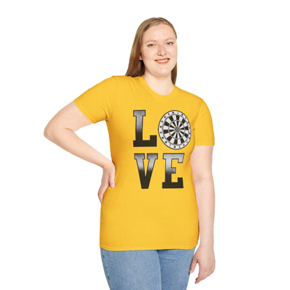 Darts Love T-Shirt — Dartboard Lover Tee
