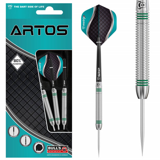BULL'S Artos AR1 Mint 80% Tungsten Steeldarts