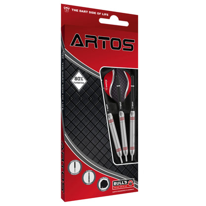 BULL'S Artos AR3 Red 80% Tungsten Steeldarts