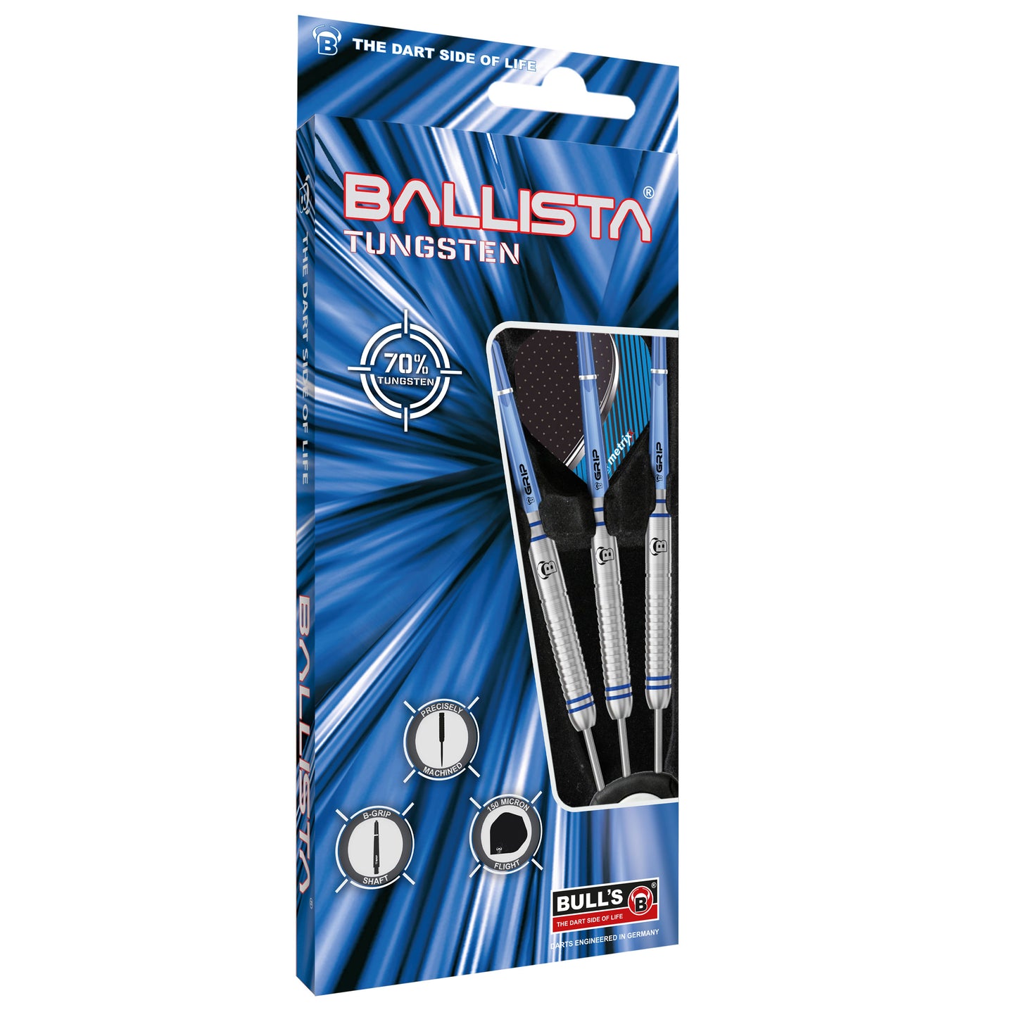 BULL'S Ballista 70% Tungsten Steeldarts