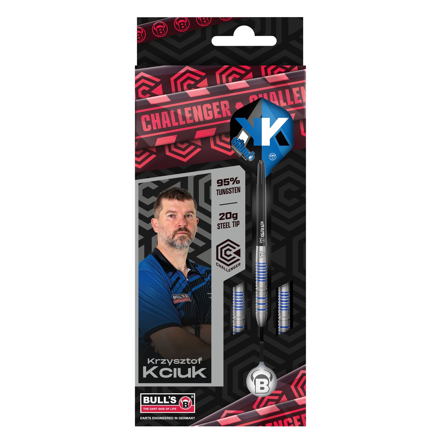 BULL'S Krzysztof Kciuk Challenger 20g Steeldarts