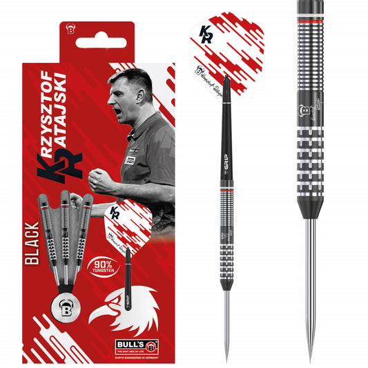 BULL'S Krzysztof Ratajski Generation 2 Black Edition Steeldarts