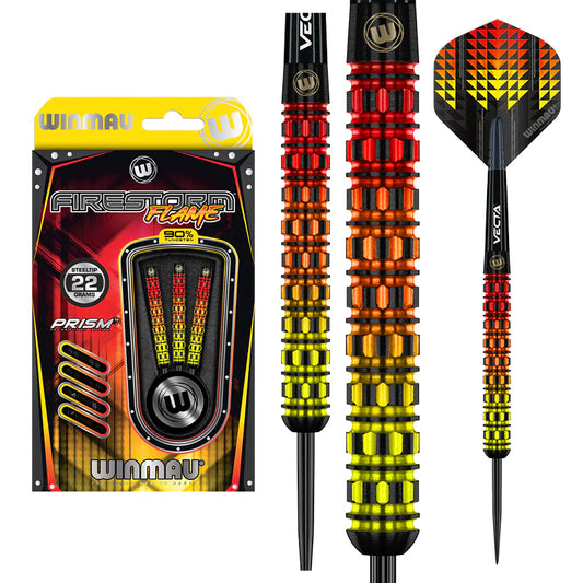 Winmau Firestorm Flame Straight 90% Steeldarts