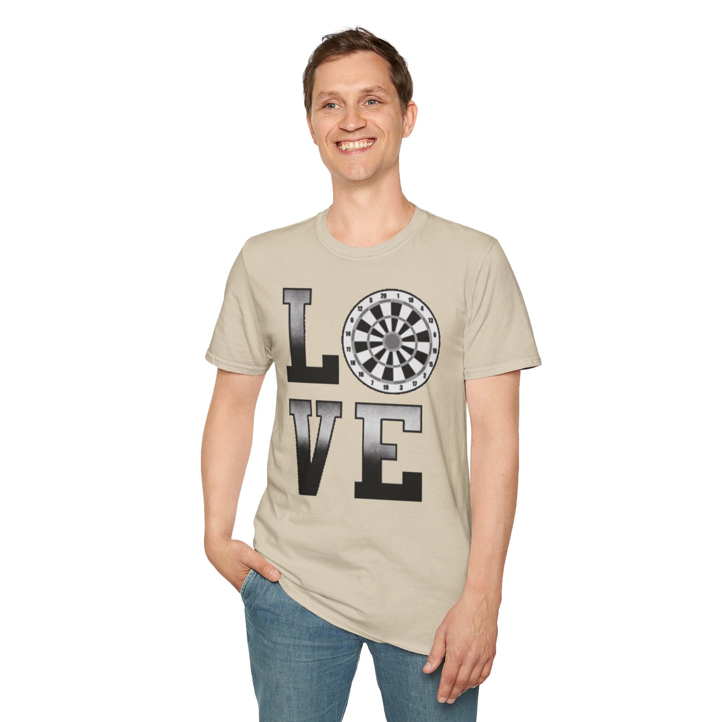 Darts Love T-Shirt — Dartboard Lover Tee