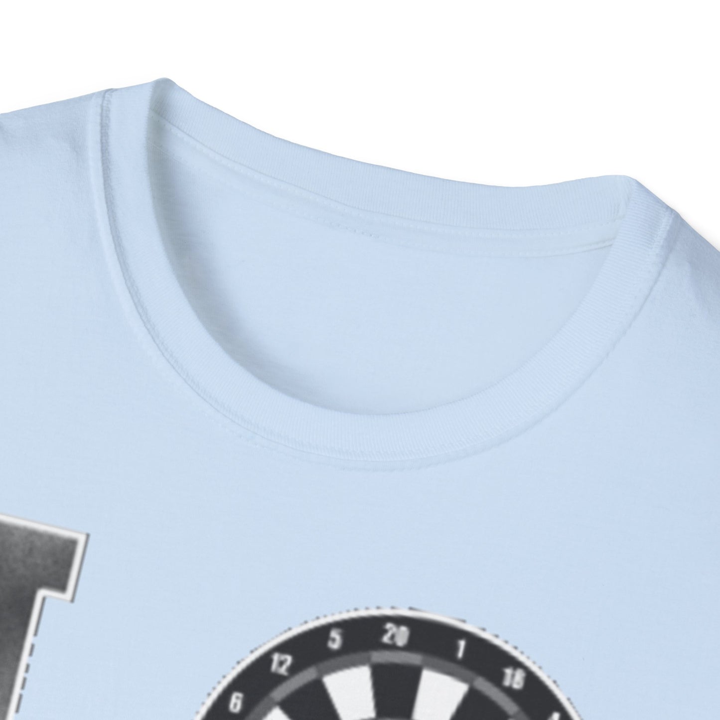 Darts Love T-Shirt — "LOVE" with Dartboard Graphic