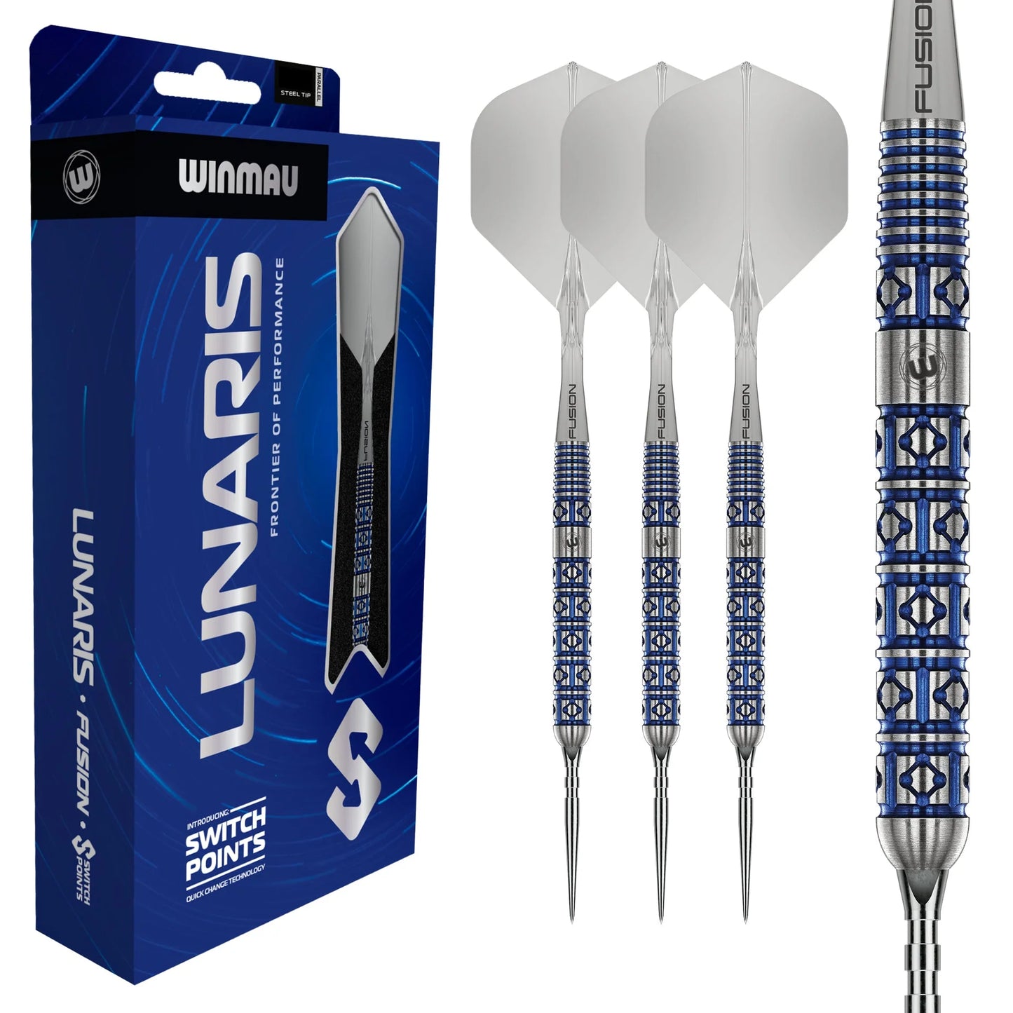 Winmau Lunaris Parallel Switch Point 90% Steeldarts