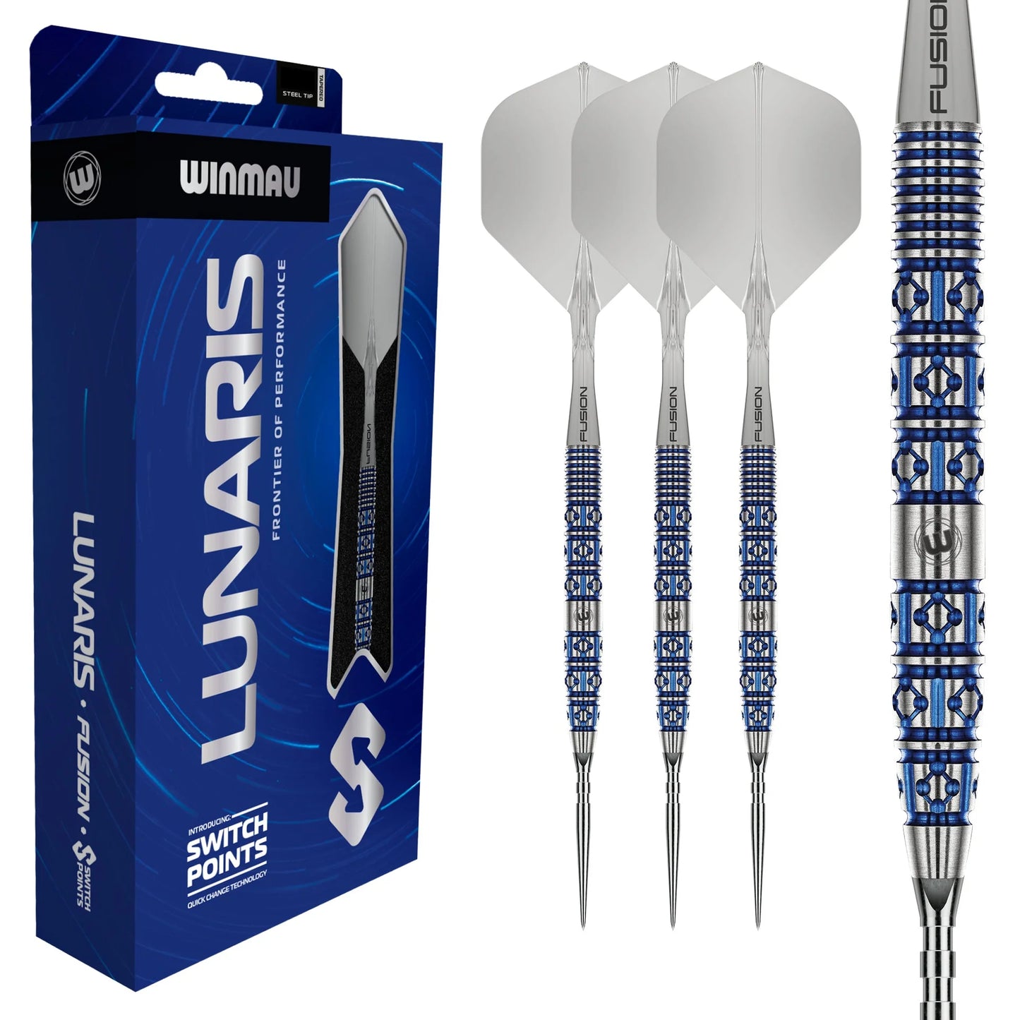 Winmau Lunaris Tapered Switch Point 90% Steeldarts
