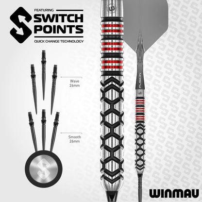 Winmau Fornax Parallel Switch Point 90% Steeldarts