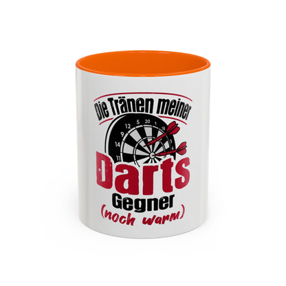 Darts Kaffee Tasse – "Die Tränen meiner Darts Gegner (noch warm)"