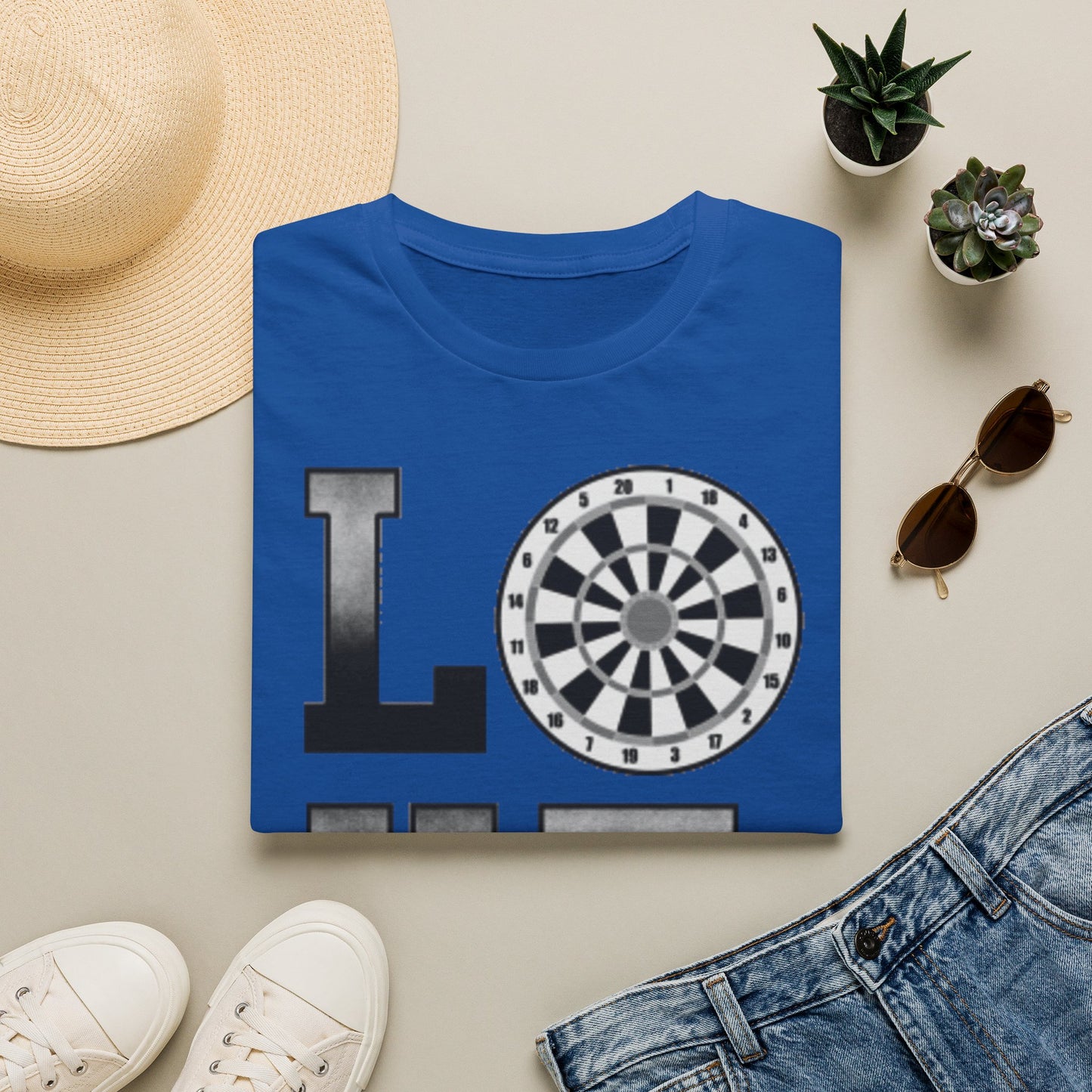 Darts Love T-Shirt — Dartboard Lover Tee