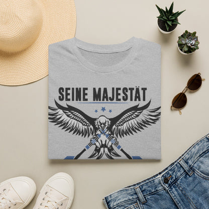 T-Shirt — 'Seine Majestät' Darts Player Tee (German)