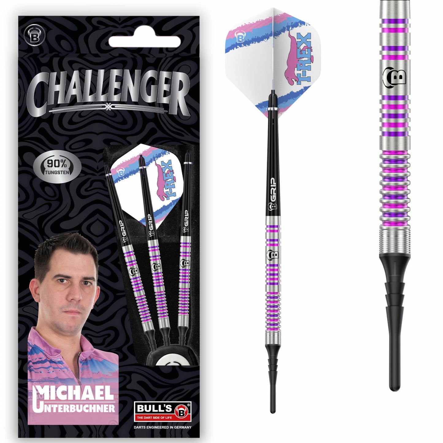 BULL'S Challenger M. Unterbuchner 23g Softdarts