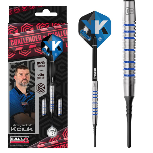 BULL'S Krzysztof Kciuk Challenger 20g Softdarts