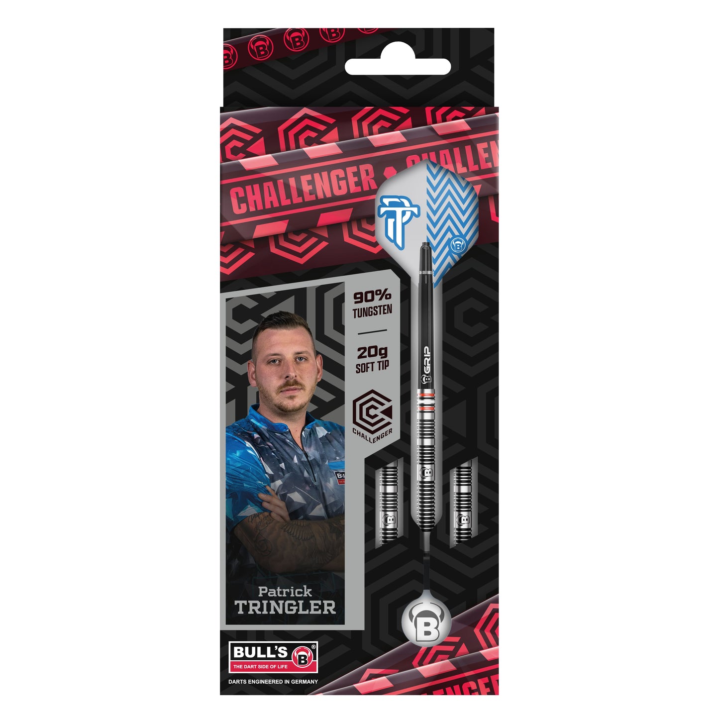 BULL'S Patrick Tringler Challenger 20g Softdarts