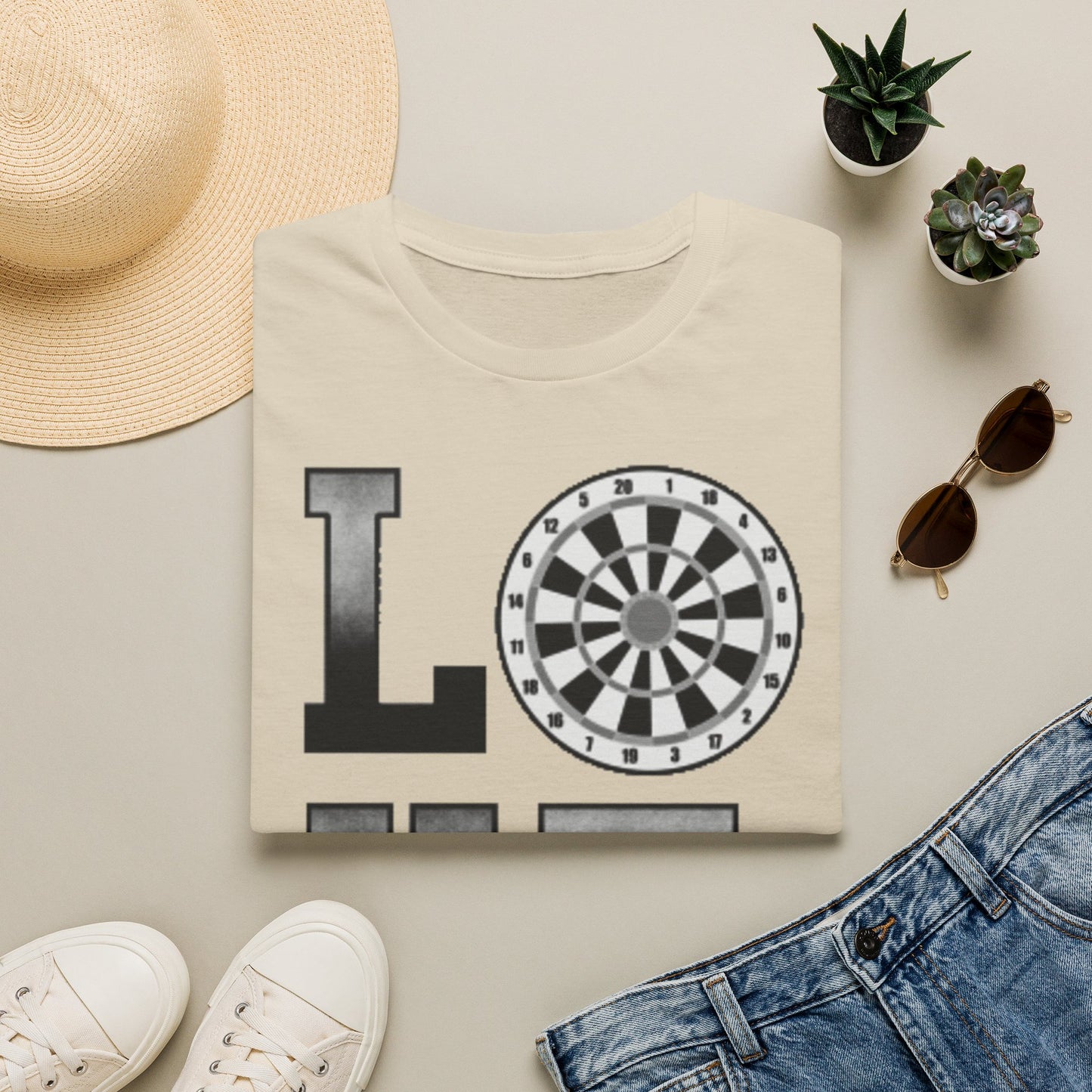 Darts Love T-Shirt — Dartboard Lover Tee