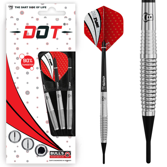 BULL'S Dot D1 90% Tungsten 18g Softdarts