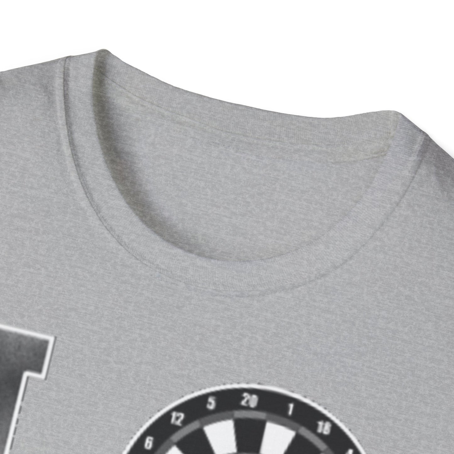 Darts Love T-Shirt — "LOVE" with Dartboard Graphic
