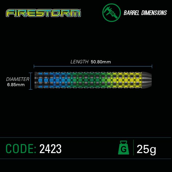 Winmau Firestorm 90% Steeldarts
