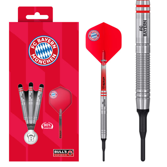 BULL'S FC Bayern München Soft Dart | 18 Gr.