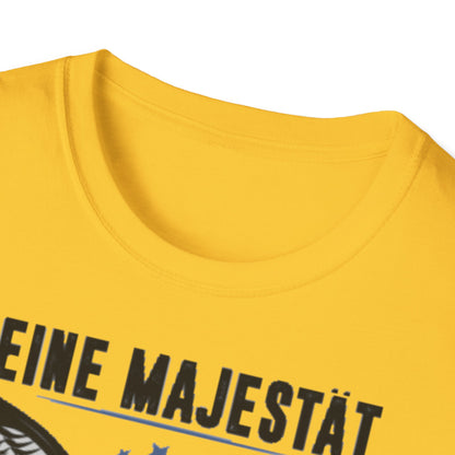 T-Shirt — 'Seine Majestät' Darts Player Tee (German)