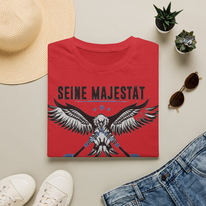 T-Shirt — 'Seine Majestät' Darts Player Tee (German)