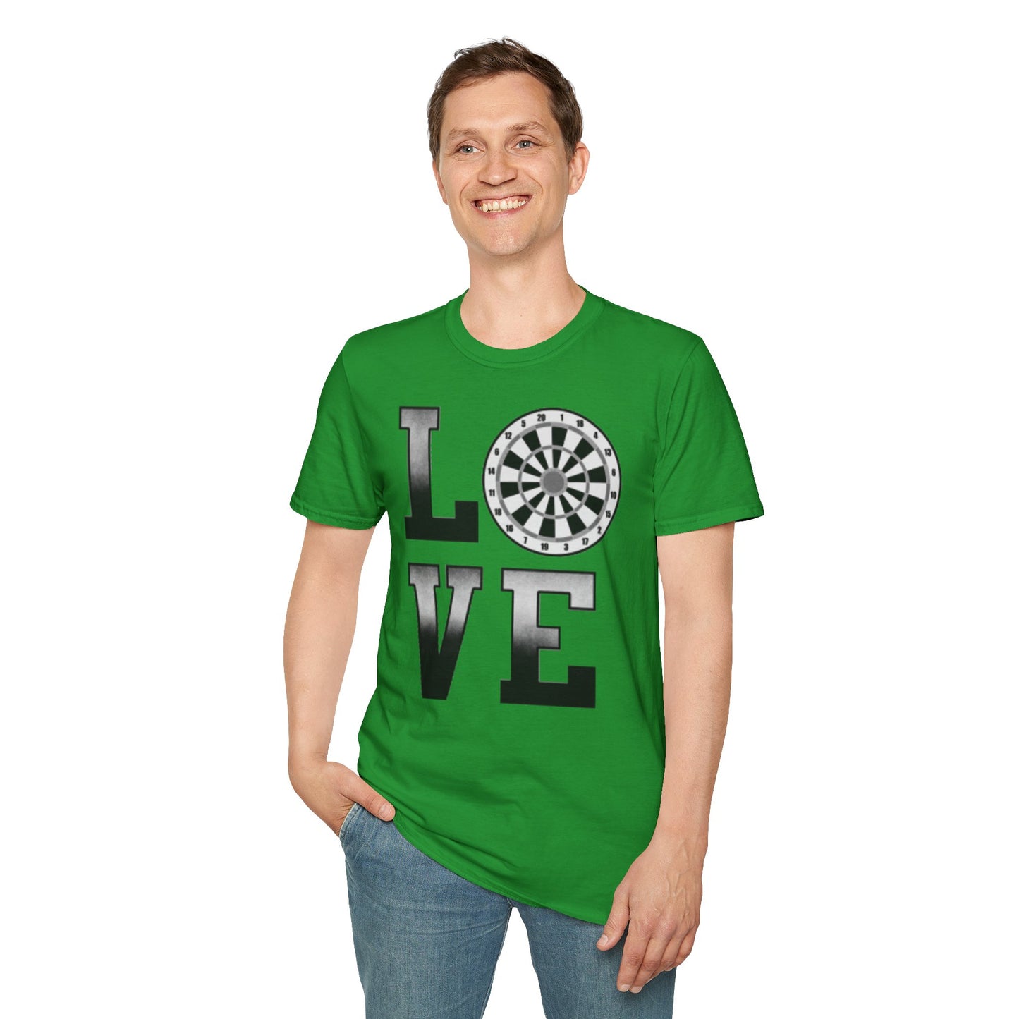 Darts Love T-Shirt — Dartboard Lover Tee